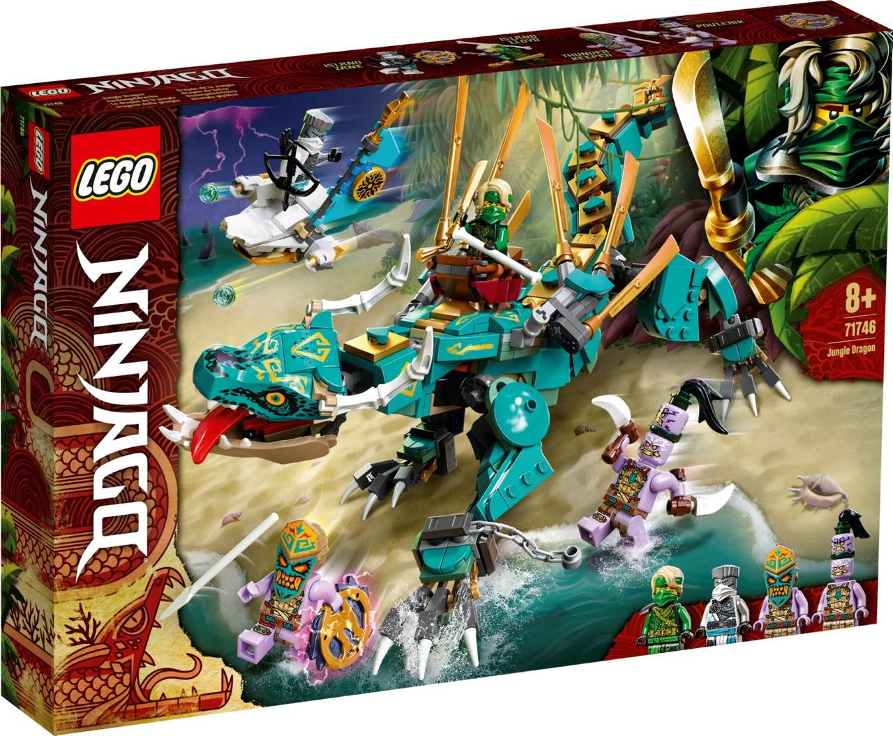 

Lego Ninjago Дракон из джунглей 71746