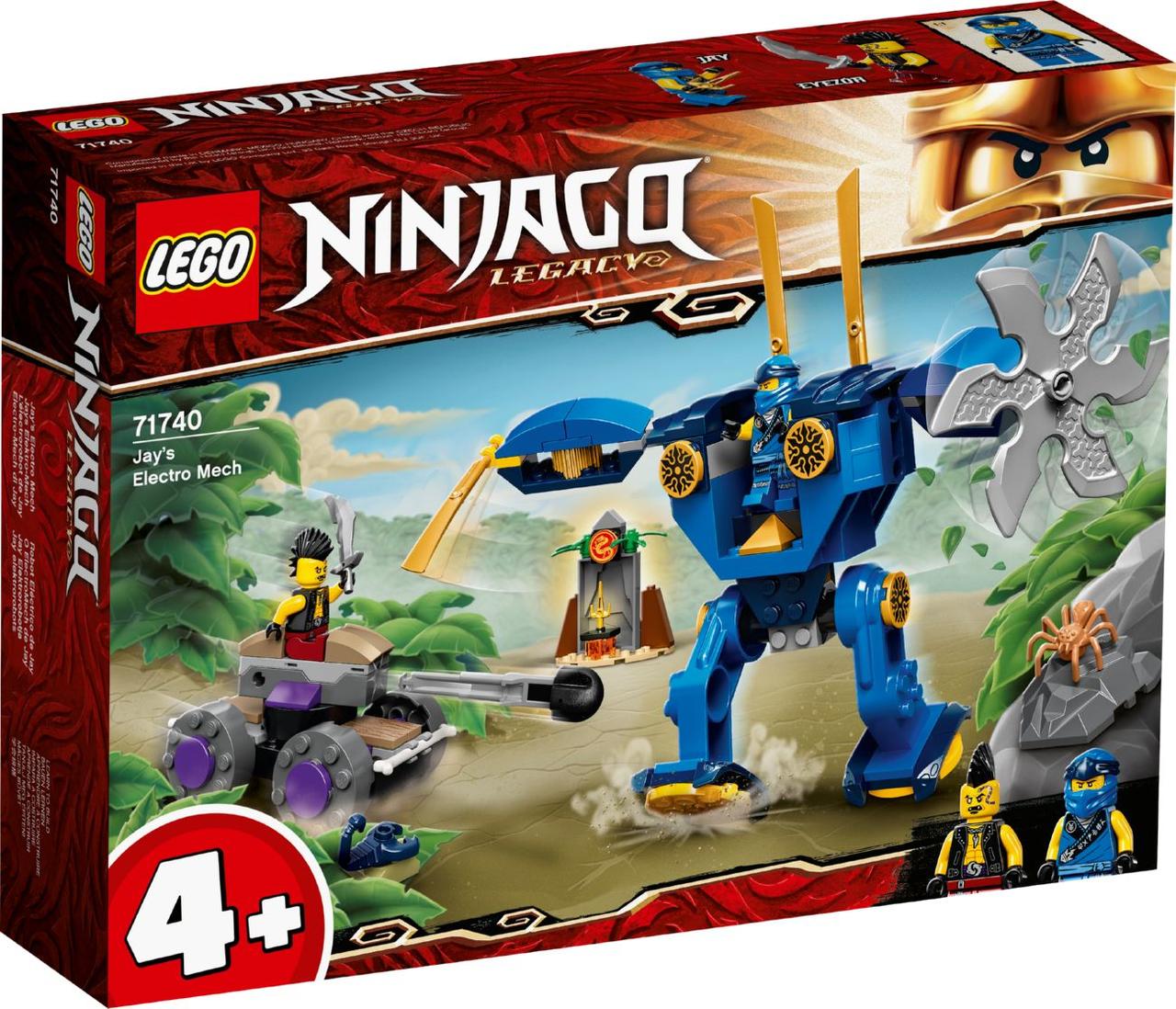 

Lego Ninjago Электрический робот Джея 71740