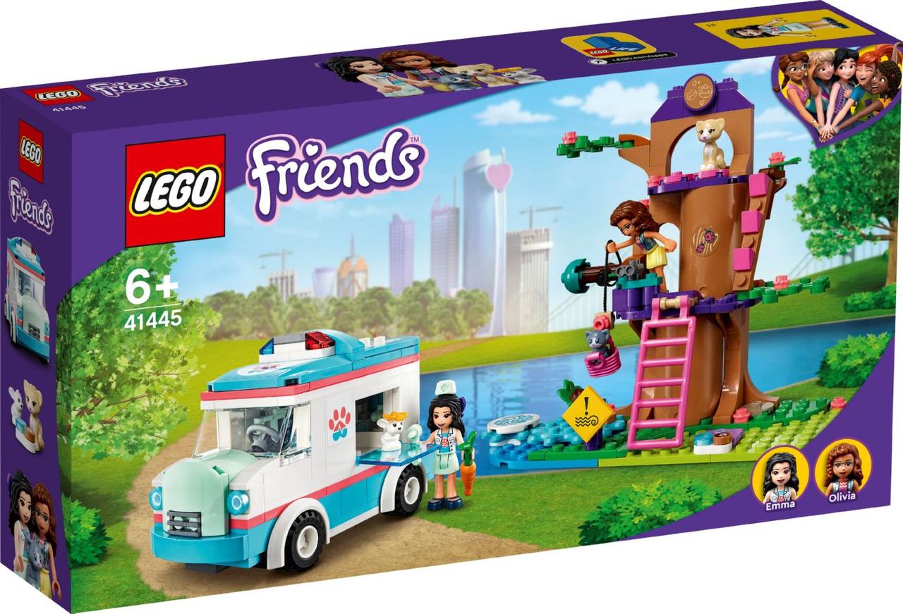 

Lego Friends Машина скорой ветеринарной помощи 41445