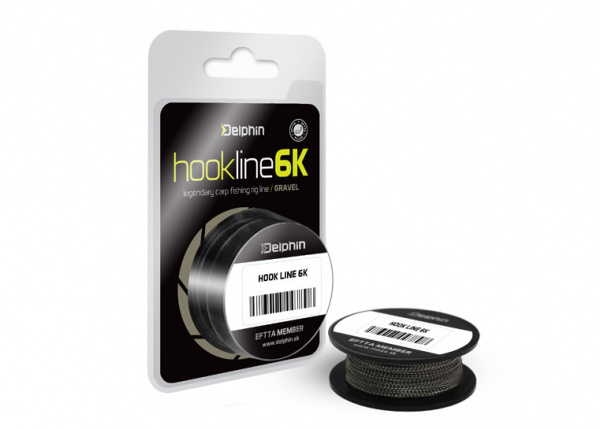 

Поводковий матеріал Delphin Hook line 6K 20m/гравій 25lbs
