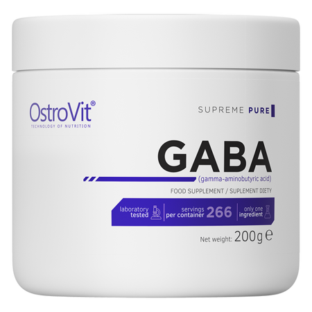 

Специальный продукт OstroVit Supreme Pure GABA 200 г Без вкуса (4384303189)