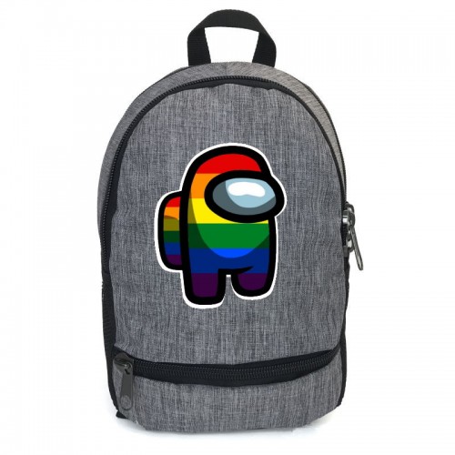

Рюкзак Амонг Ас подростковый Among Us Moon Unicorn AMNG-0010 red красный
