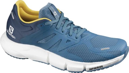 

Мужские кроссовки Salomon Predict 2 Running Sneaker Copen Blue/Dark Denim/Sulphur 48.5