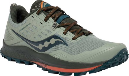 

Мужские кроссовки Saucony Peregrine 10 Trail Running Shoe Pine/Orange 46.5
