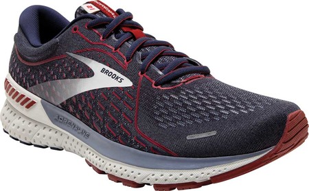 

Мужские кроссовки Brooks Adrenaline GTS 21 Running Sneaker Peacoat/Grey/Red 48.5