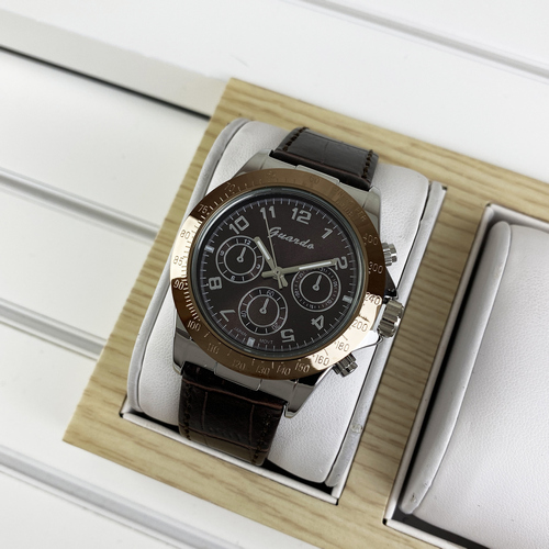 

Часы наручные Guardo 01441 Brown-Silver