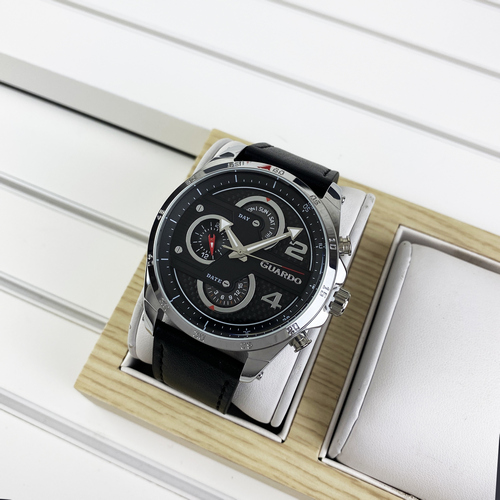 

Часы наручные Guardo B01318-1 Black-Silver