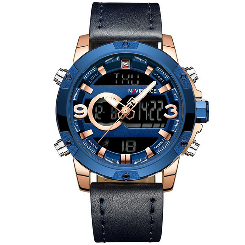 

Часы наручные Naviforce NF9097 Blue-Cuprum