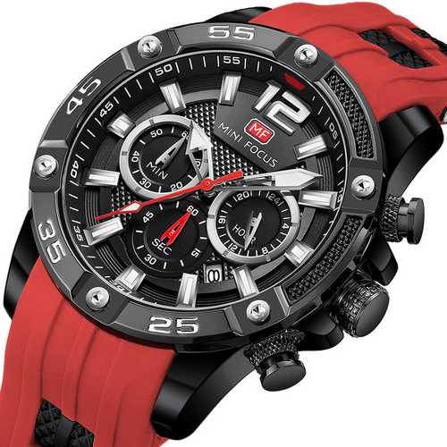 

Часы наручные Mini Focus MF0349G Red-Black-White