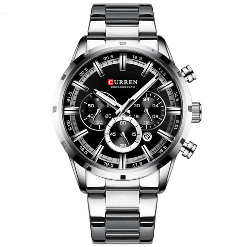 

Часы наручные Curren 8355 Silver-Black