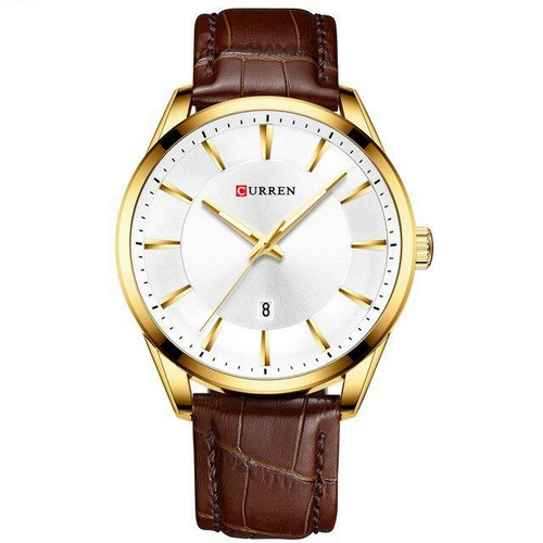 

Часы наручные Curren 8365 Brown-Gold-White