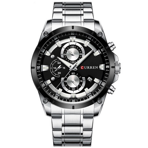 

Часы наручные Curren 8360 Silver-Black