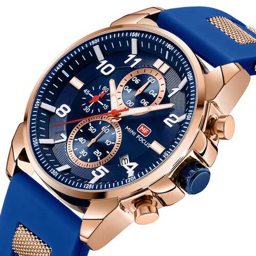 

Часы наручные Mini Focus MF0268G Blue-Cuprum