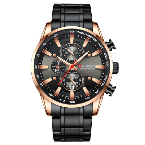 

Часы наручные Curren 8351 Black-Cuprum