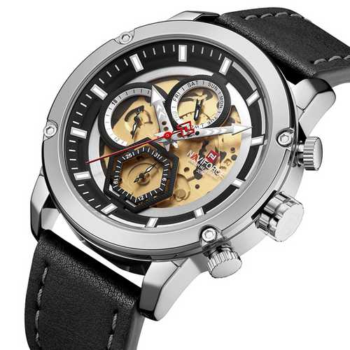 

Часы наручные Naviforce NF9167A Black-Silver