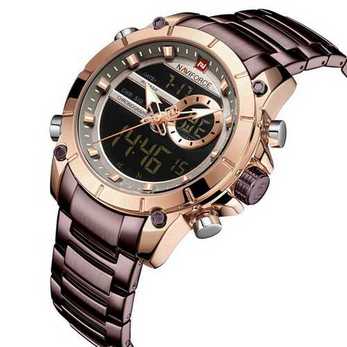 

Часы наручные Naviforce NF9163 Brown-Cuprum