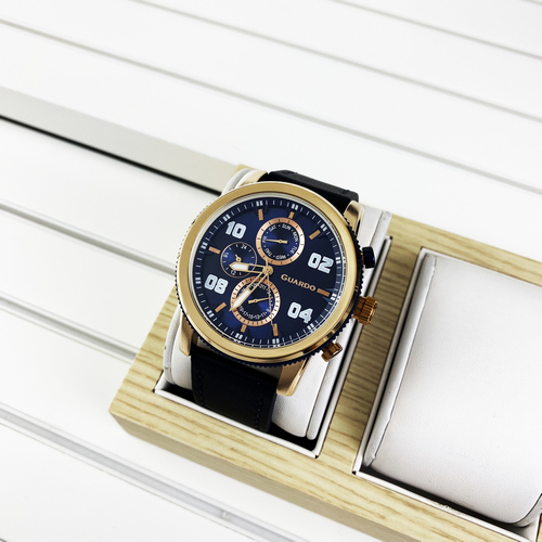 

Часы наручные Guardo 011097-4 Blue-Cuprum