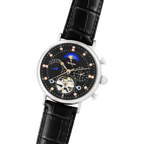 

Часы наручные Brucke J025 Black-Silver