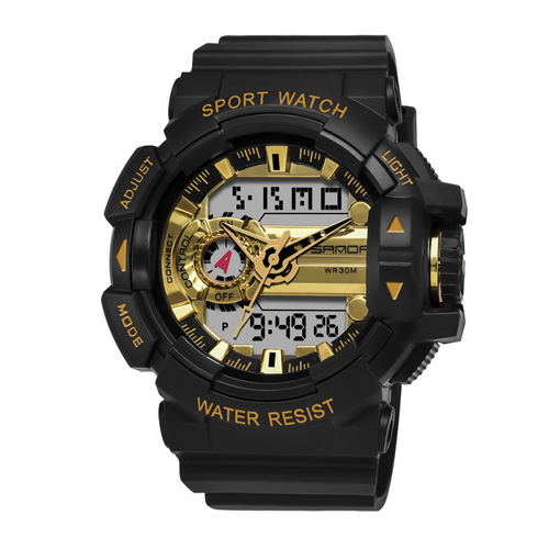 

Часы наручные Sanda 599 Black-Gold