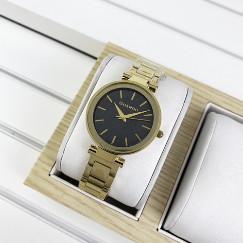 

Часы наручные Guardo 012502-4 Gold-Black