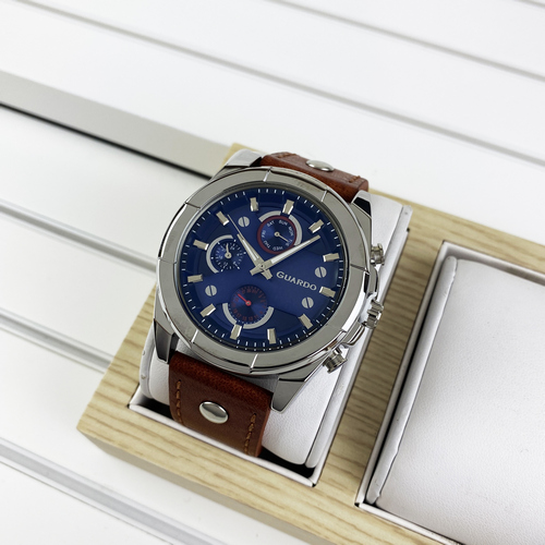 

Часы наручные Guardo 10281-1 Brown-Silver-Blue