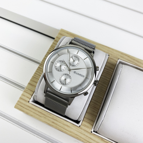 

Часы наручные Guardo 012015-2 Silver-White