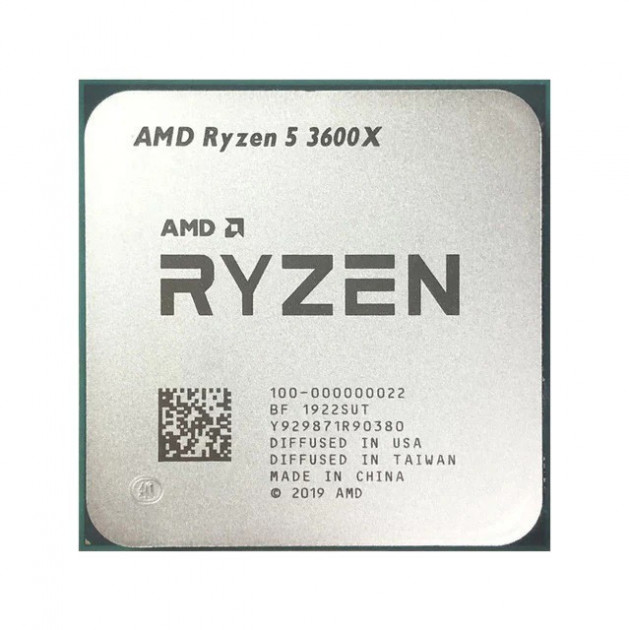 

Процесор AMD Ryzen 5 3600X AM4 Tray (100-000000022)