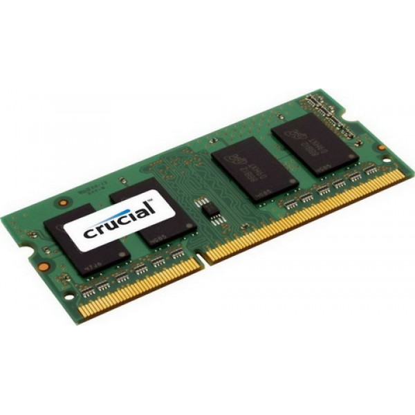 

SO-DIMM 4GB/1600 1,35V DDR3L Crucial (CT51264BF160B) Refurbished