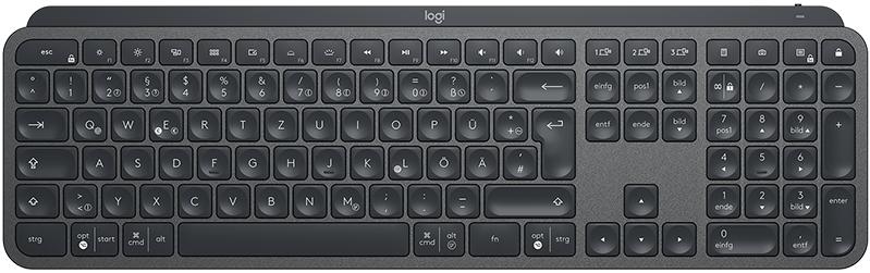 

Безпровідна клавіатура Logitech MX Keys Advanced Wireless Graphite