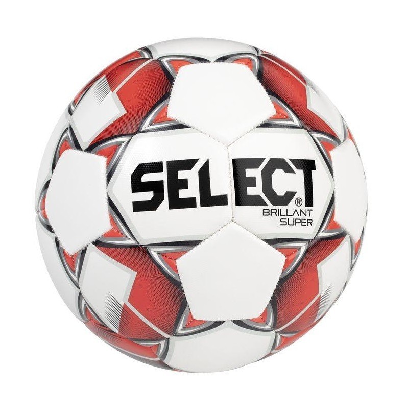

Мяч футбольный для детей Select Brillant Super 47 №2 Бело-красный (1130)