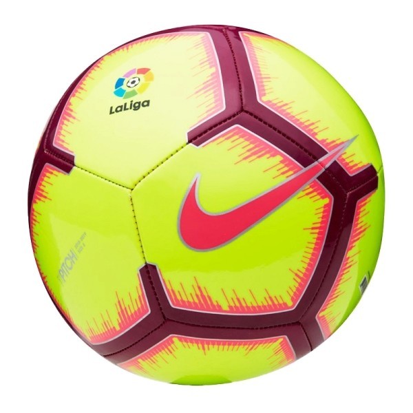 

Мяч футбольный Nike La Liga Pitch SC3318-702 №5 (1057)