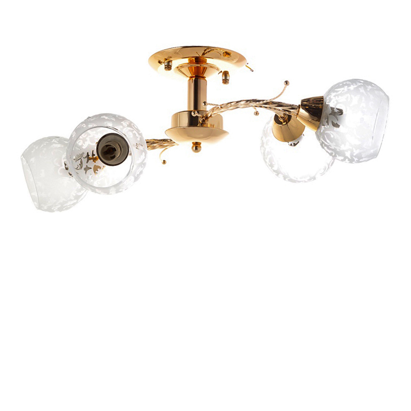 

Люстра стельова Light House ES-15735/4 золото