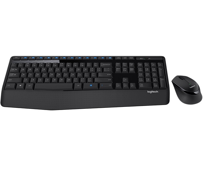 

Комплект (клавиатура, мышь) беспроводной Logitech MK345 Combo Black USB (920-008534)