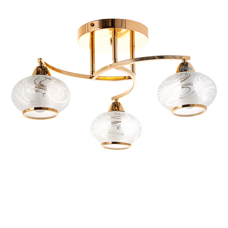 

Люстра стельова Light House ES-15733/3 золото