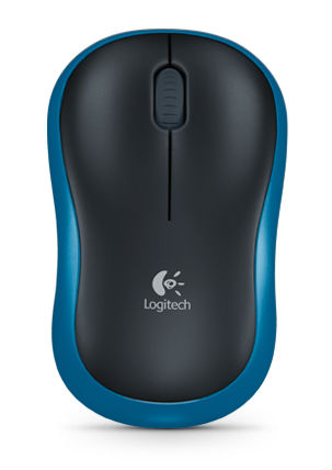 

Мышь беспроводная Logitech M185 (910-002239) Blue USB