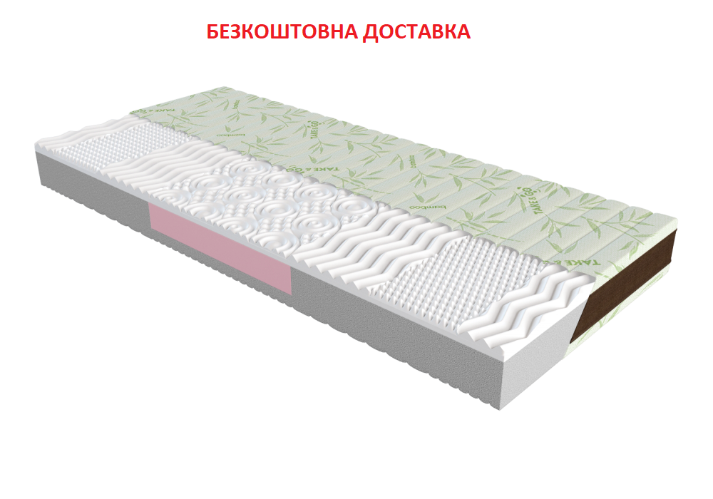 

Матрац Take&Go Bamboo NeoWhite 200х200 см