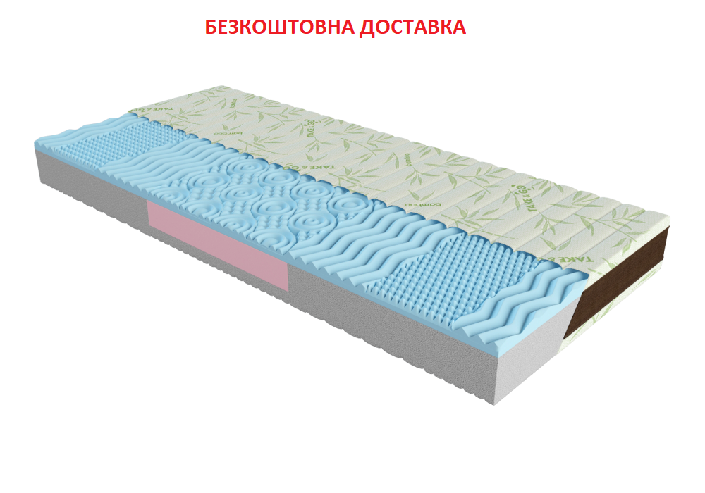 

Матрац Take&Go Bamboo NeoBlue 200х200 см