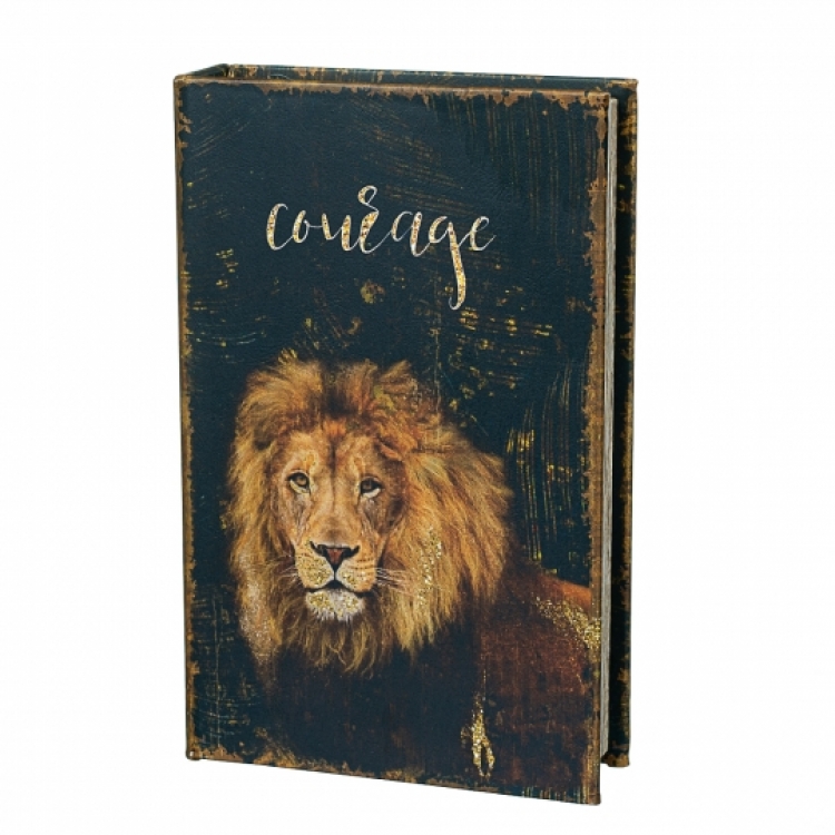 

Книга сейф FOR Сокровища льва 26 см