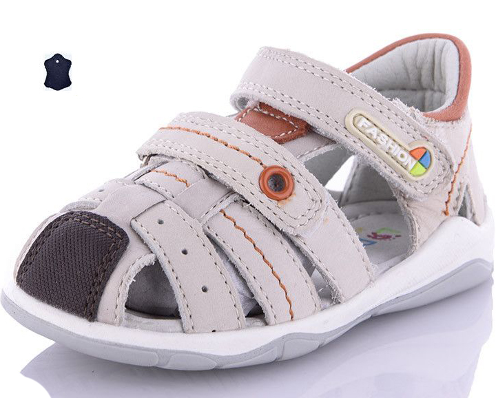 

Кожаные сандалии Jong Golf M49-6 22 Бежевый