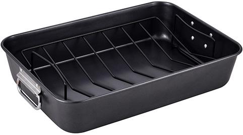 

Форма для выпечки Bergner San Ignacio 40 х 28 х 8 см с решеткой Черная