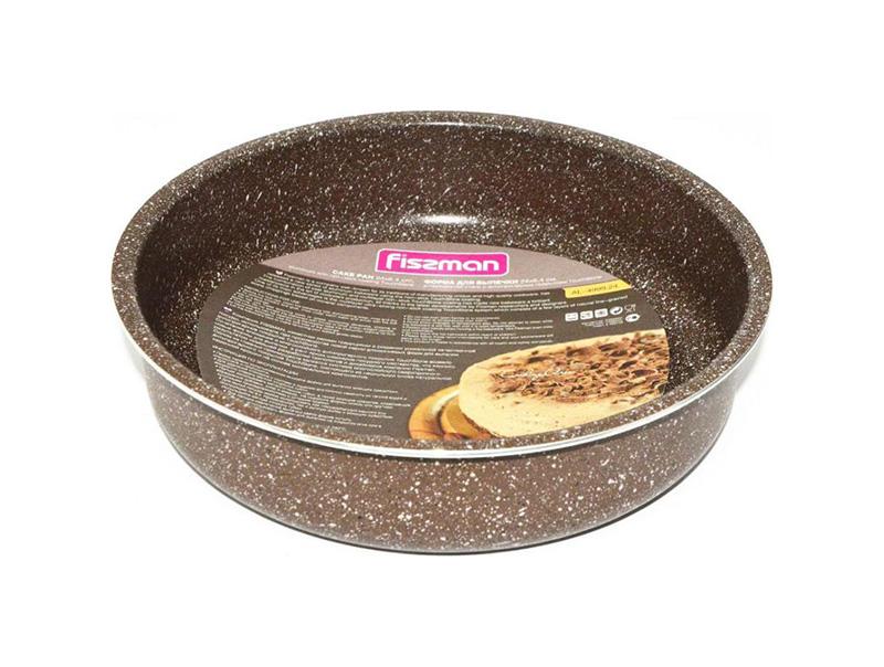 

Форма для выпечки Fissman Chocolate Breeze 35 х 25 х 6 см круглая каменное покрытие
