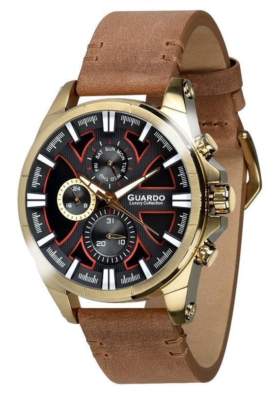 

Мужские наручные часы Guardo S01631 GBBr