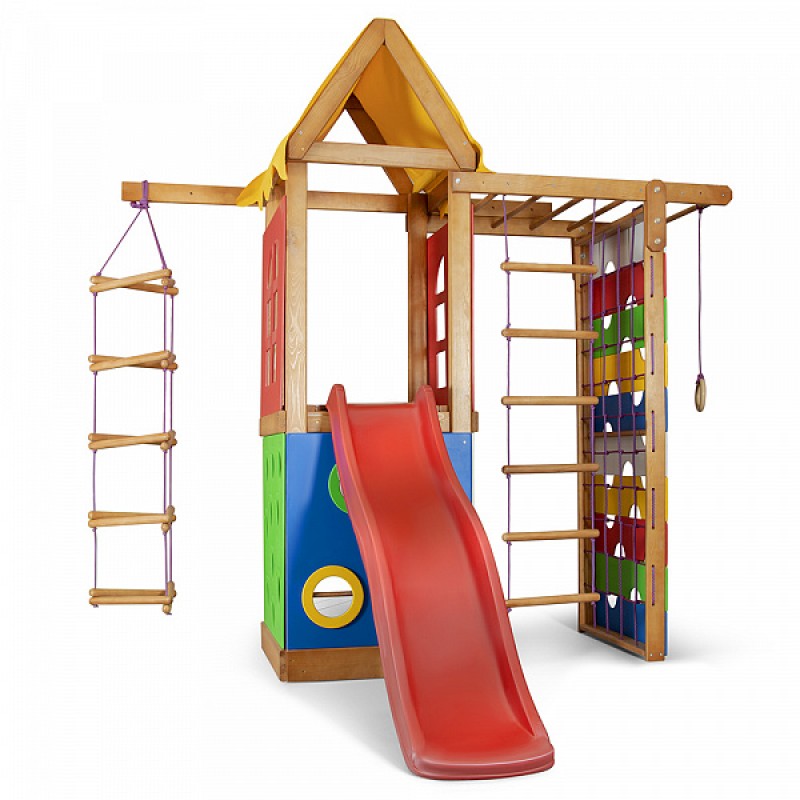 

Детский игровой комплекс PLAYBABY Babyland 1865х750х2100 мм, код: Babyland-28