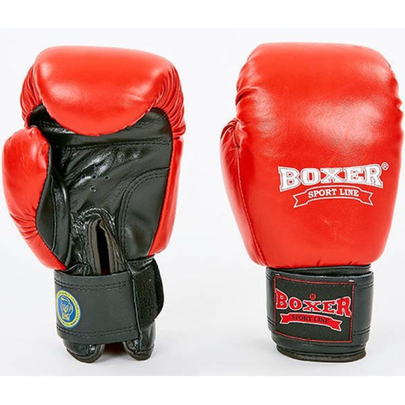

Перчатки боксерские Boxer, код: 2001-K