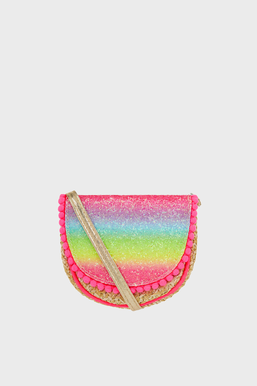 

Детская розовая сумка RAINBOW GLITTER FAUX Accessorize OS 883207