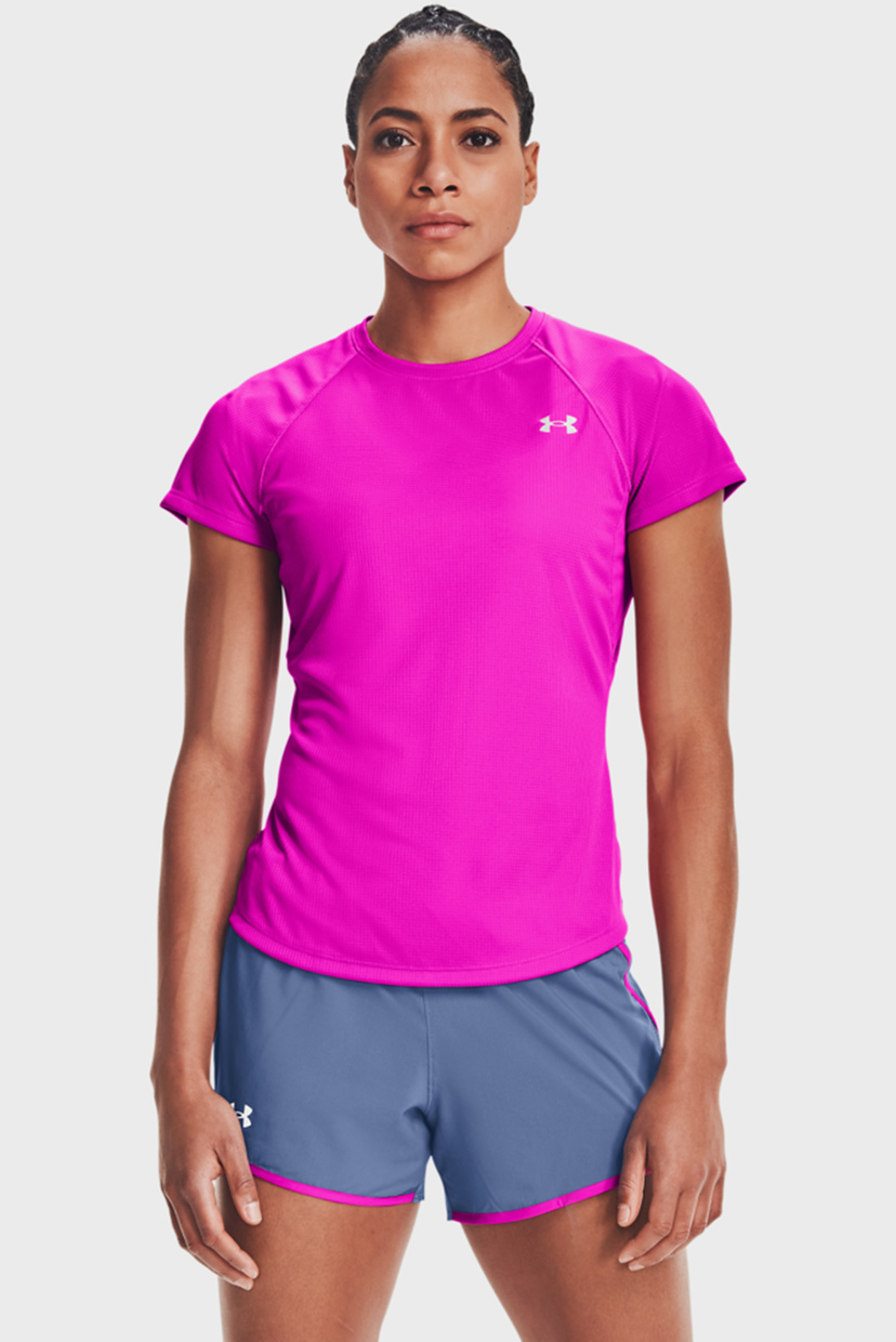 

Женская розовая футболка UA Speed Stride Short Sleeve-PNK Under Armour L 1326462-660
