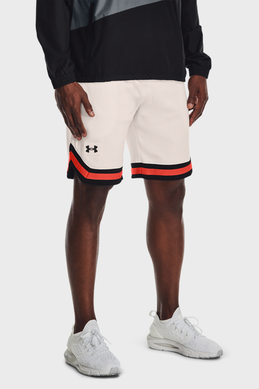 

Мужские белые шорты UA RIVAL FLC ALMA MATER SHRT Under Armour S 1361624-112