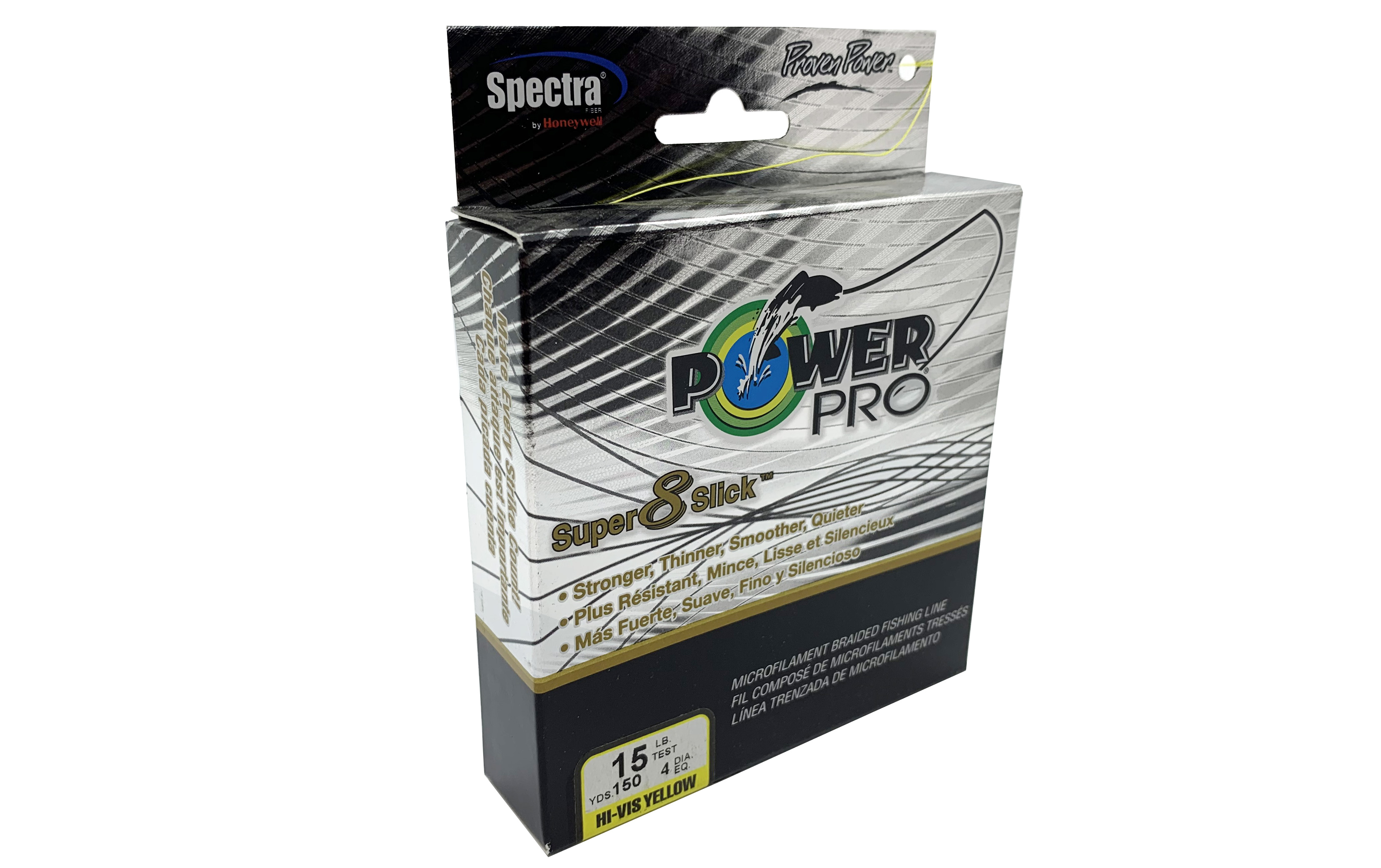 

Шнур PowerPro Super 8 Slick Yellow 15lb 135м 0.19мм. Original!