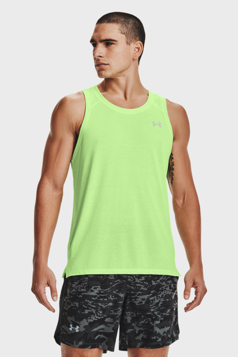 

Мужская салатовая майка UA Streaker Singlet-GRN Under Armour  1361468-162, Мужская салатовая майка UA Streaker Singlet-GRN Under Armour XL 1361468-162