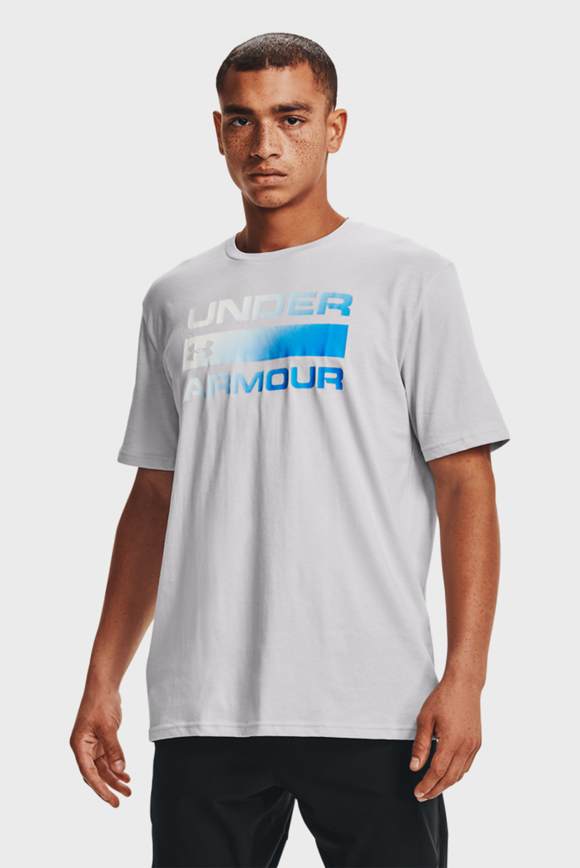 

Мужская серая футболка UA TEAM ISSUE WORDMARK SS-GRY Under Armour XXL 1329582-015